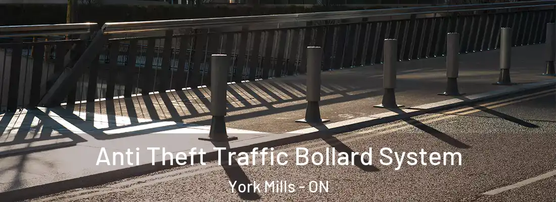  Anti Theft Traffic Bollard System York Mills - ON