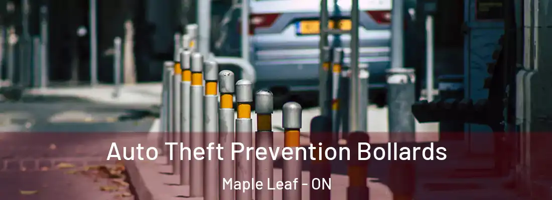  Auto Theft Prevention Bollards Maple Leaf - ON