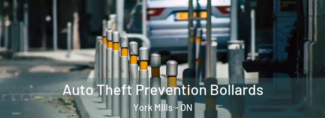  Auto Theft Prevention Bollards York Mills - ON