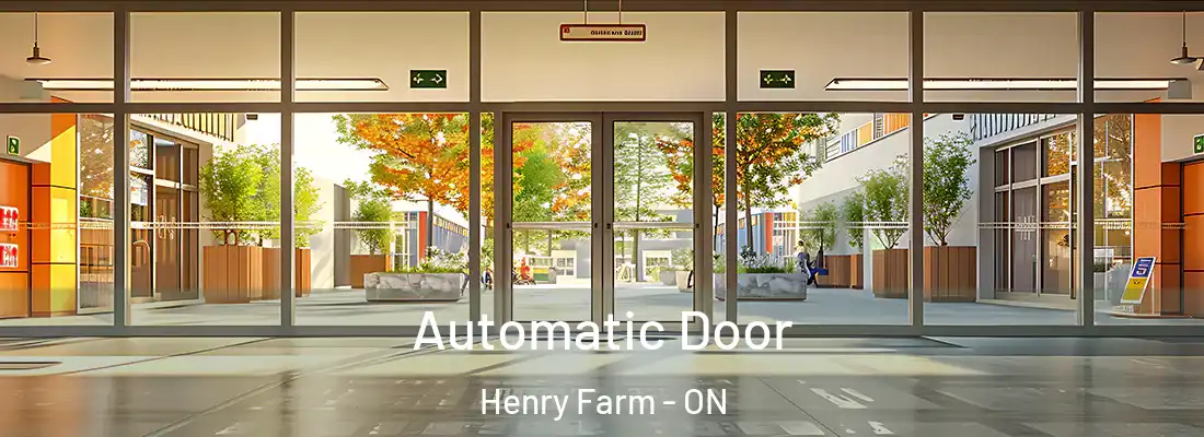 Automatic Door Henry Farm - ON
