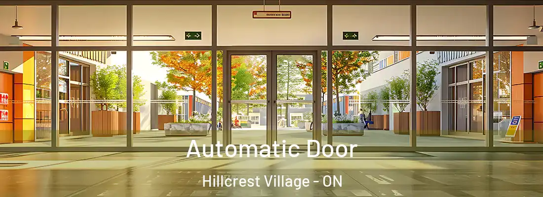  Automatic Door Hillcrest Village - ON