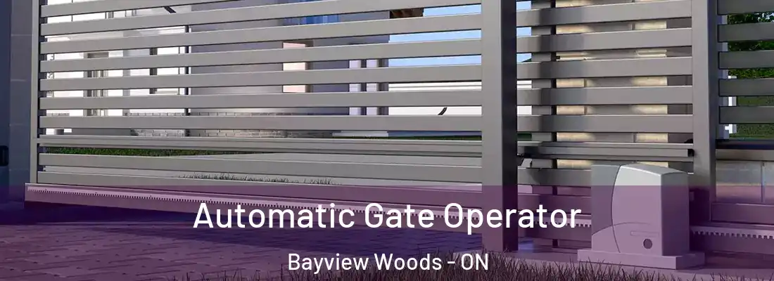  Automatic Gate Operator Bayview Woods - ON