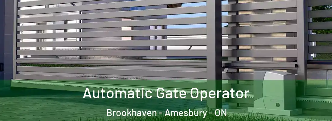  Automatic Gate Operator Brookhaven - Amesbury - ON