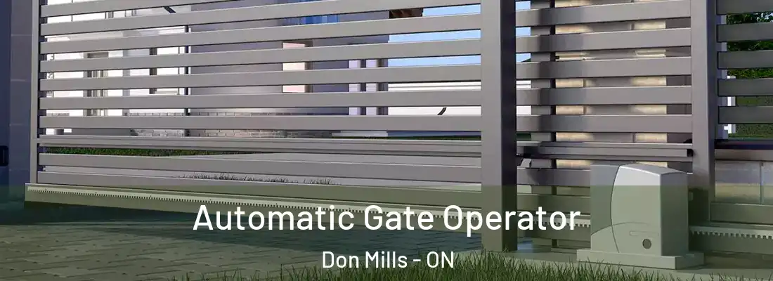  Automatic Gate Operator Don Mills - ON