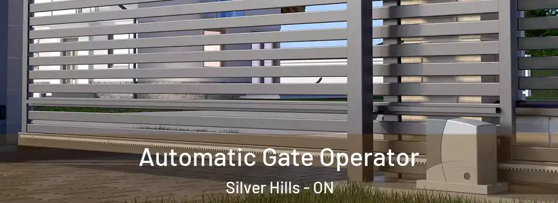  Automatic Gate Operator Silver Hills - ON