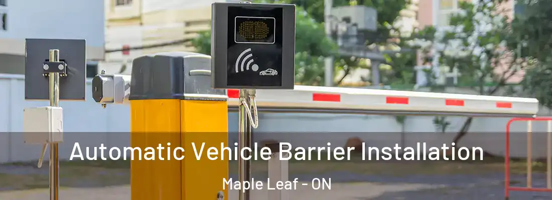 Automatic Vehicle Barrier Installation Maple Leaf - ON