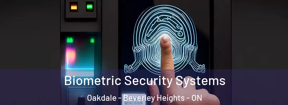  Biometric Security Systems Oakdale - Beverley Heights - ON