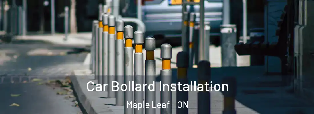  Car Bollard Installation Maple Leaf - ON