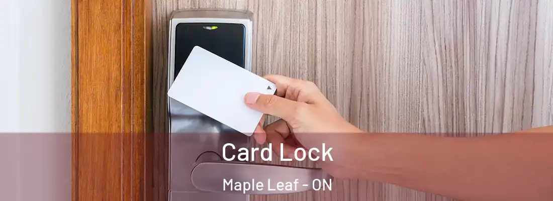  Card Lock Maple Leaf - ON