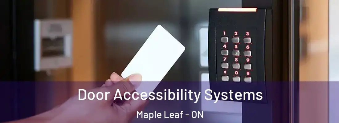  Door Accessibility Systems Maple Leaf - ON