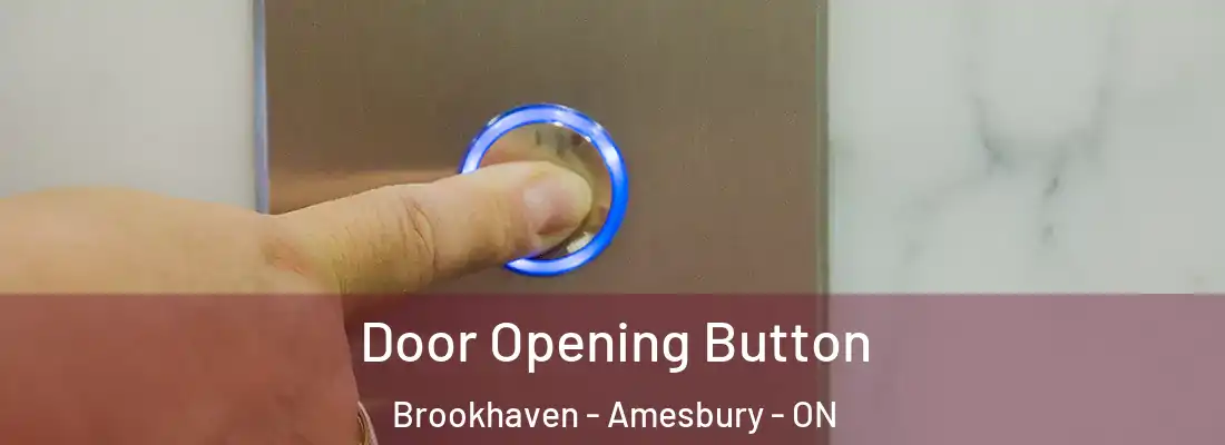  Door Opening Button Brookhaven - Amesbury - ON