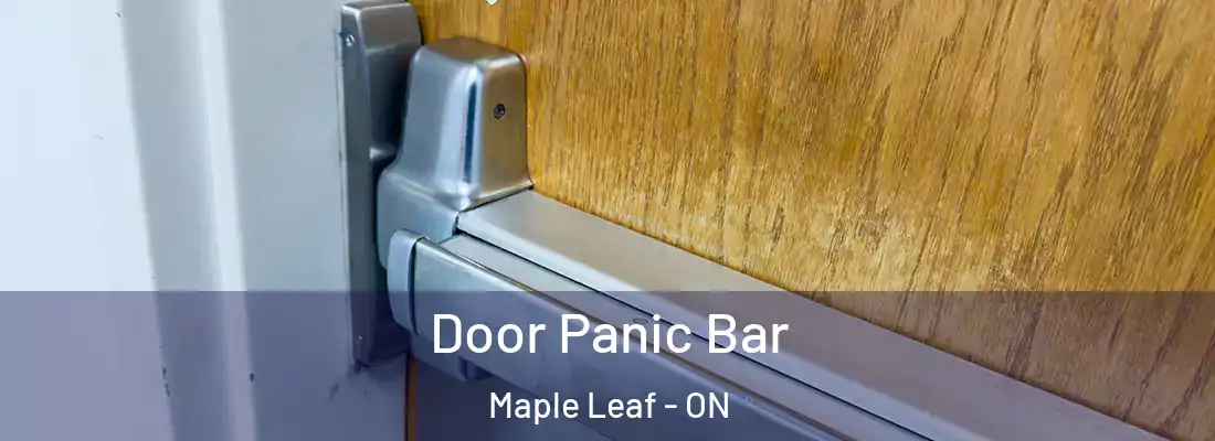  Door Panic Bar Maple Leaf - ON