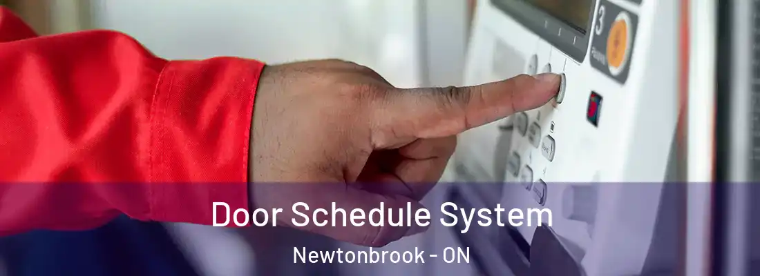  Door Schedule System Newtonbrook - ON