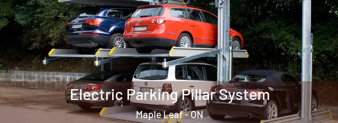  Electric Parking Pillar System Maple Leaf - ON
