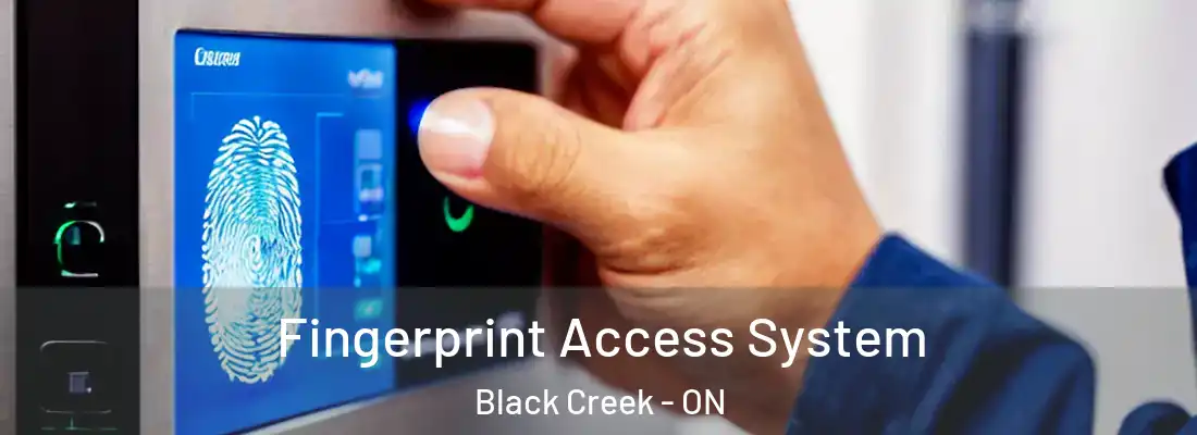  Fingerprint Access System Black Creek - ON