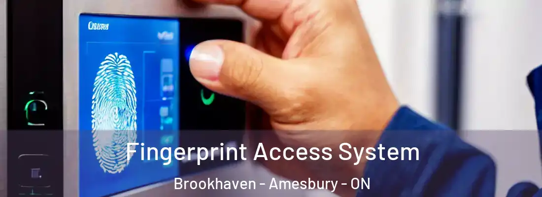  Fingerprint Access System Brookhaven - Amesbury - ON