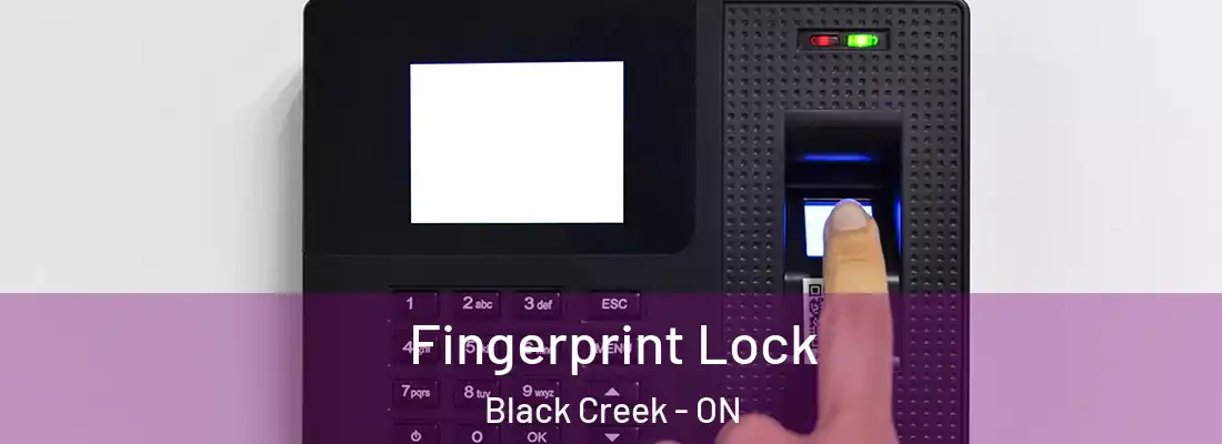  Fingerprint Lock Black Creek - ON