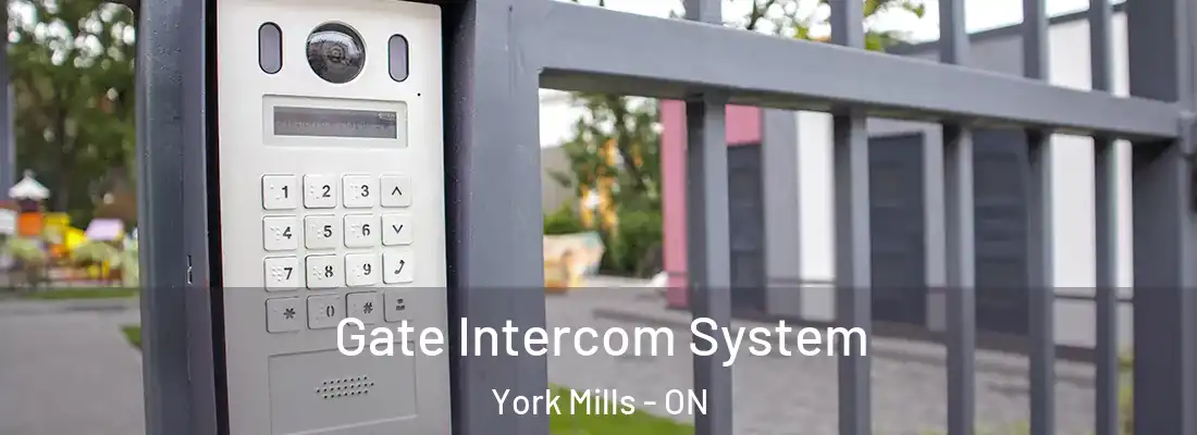 Gate Intercom System York Mills - ON