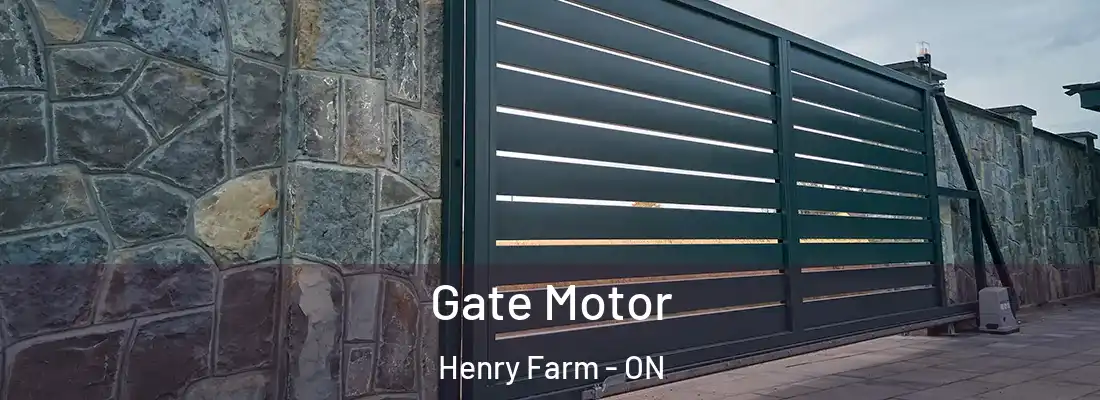  Gate Motor Henry Farm - ON