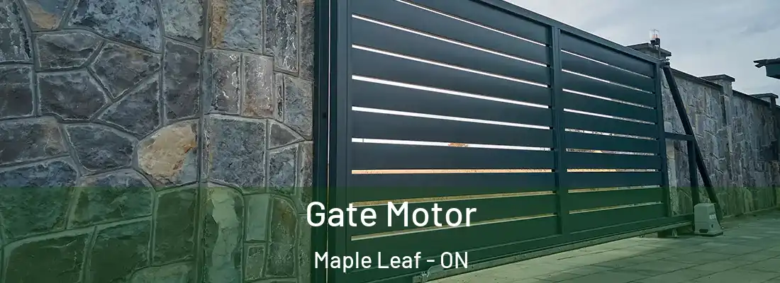  Gate Motor Maple Leaf - ON