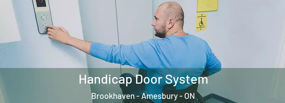  Handicap Door System Brookhaven - Amesbury - ON
