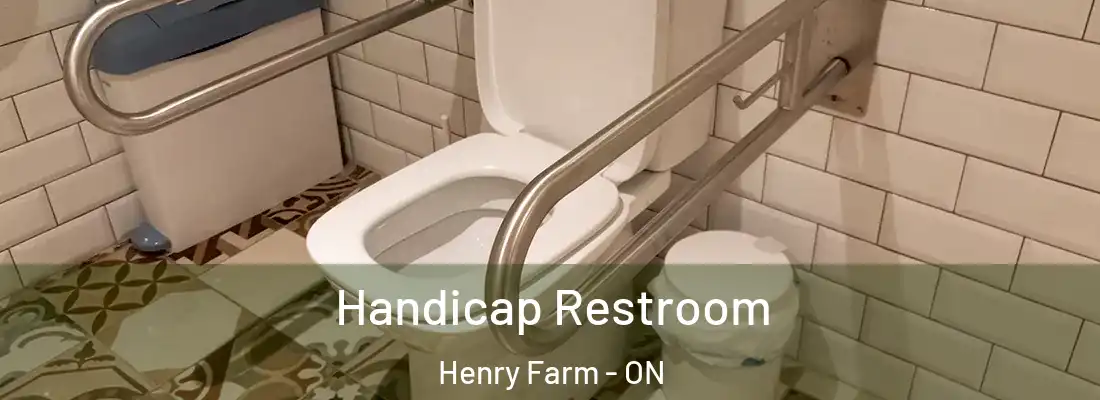  Handicap Restroom Henry Farm - ON
