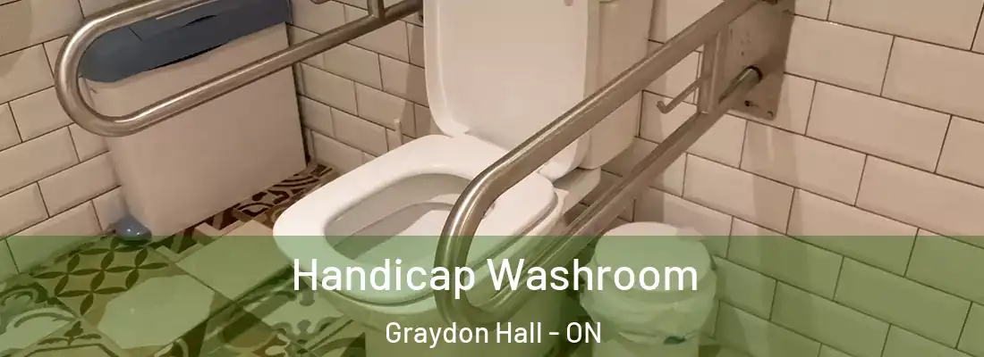  Handicap Washroom Graydon Hall - ON