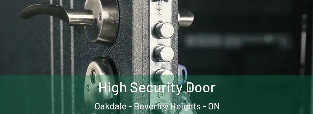  High Security Door Oakdale - Beverley Heights - ON