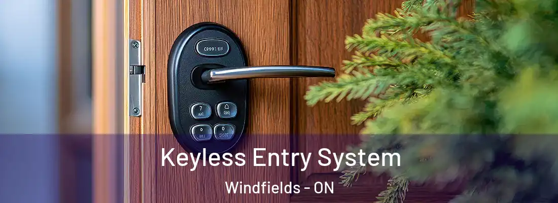  Keyless Entry System Windfields - ON