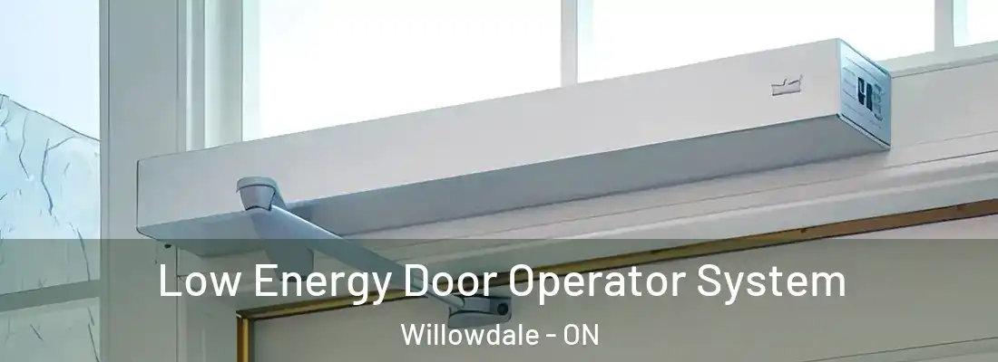  Low Energy Door Operator System Willowdale - ON