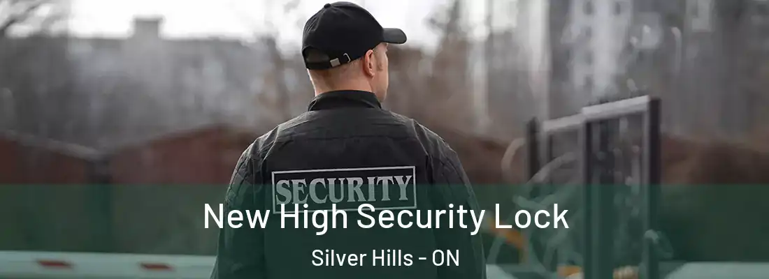  New High Security Lock Silver Hills - ON