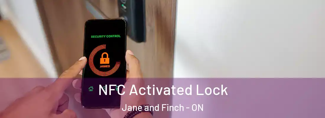  NFC Activated Lock Jane and Finch - ON
