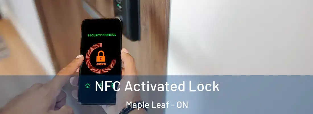  NFC Activated Lock Maple Leaf - ON