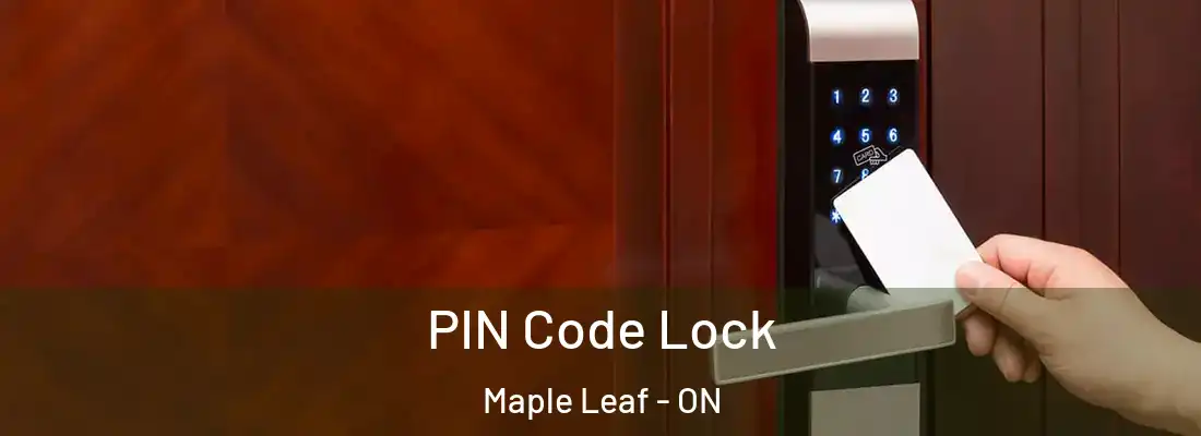  PIN Code Lock Maple Leaf - ON