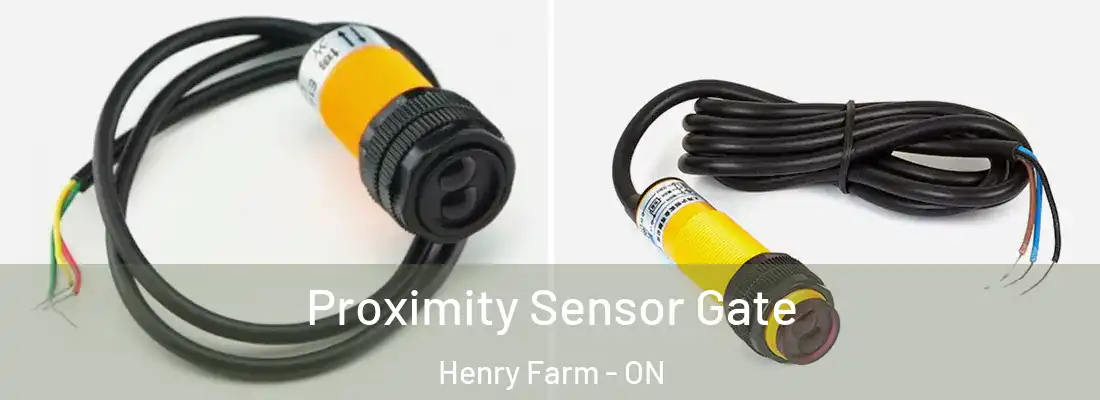  Proximity Sensor Gate Henry Farm - ON