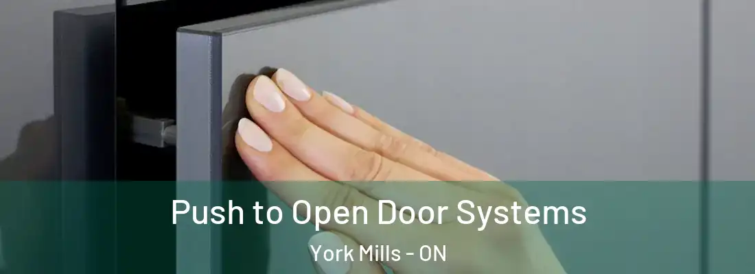  Push to Open Door Systems York Mills - ON