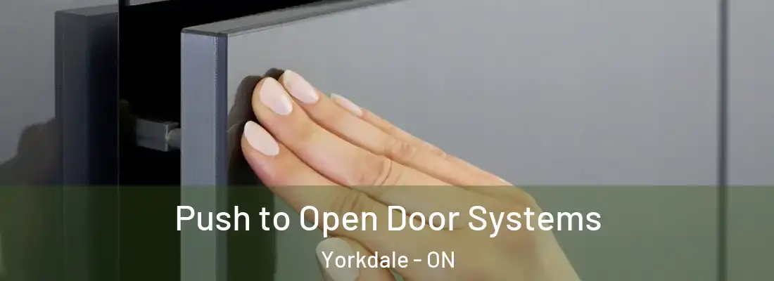  Push to Open Door Systems Yorkdale - ON