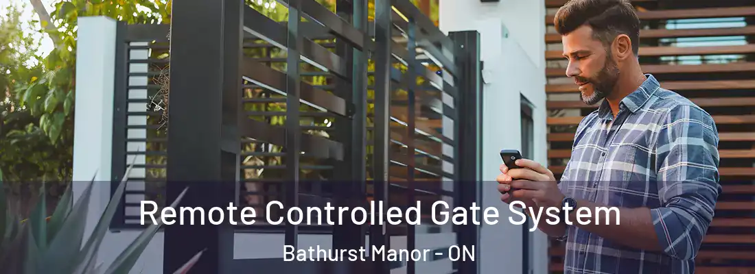  Remote Controlled Gate System Bathurst Manor - ON