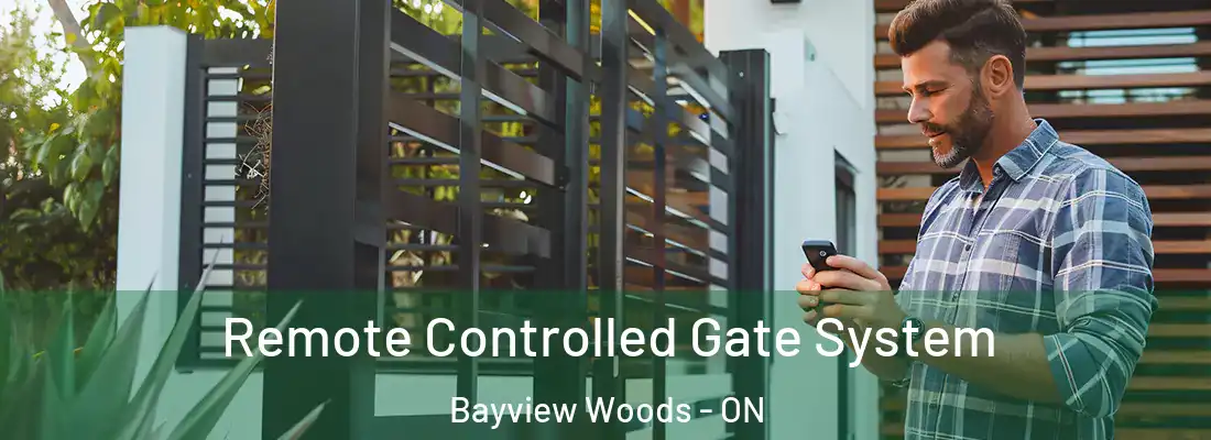  Remote Controlled Gate System Bayview Woods - ON