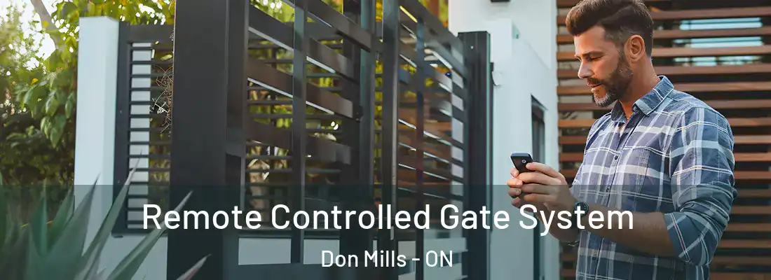  Remote Controlled Gate System Don Mills - ON