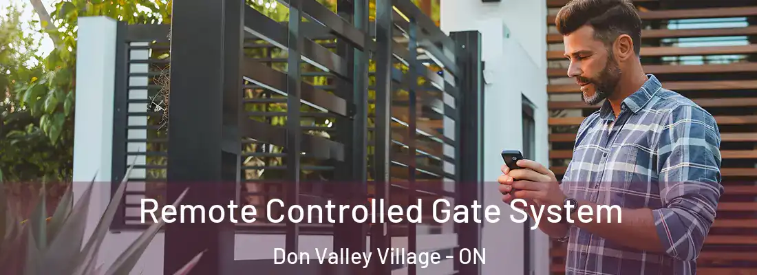  Remote Controlled Gate System Don Valley Village - ON