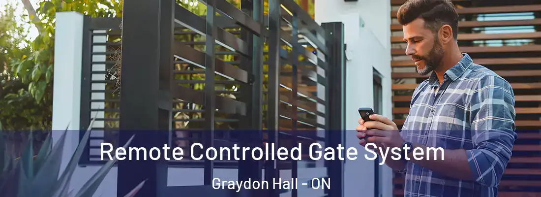  Remote Controlled Gate System Graydon Hall - ON