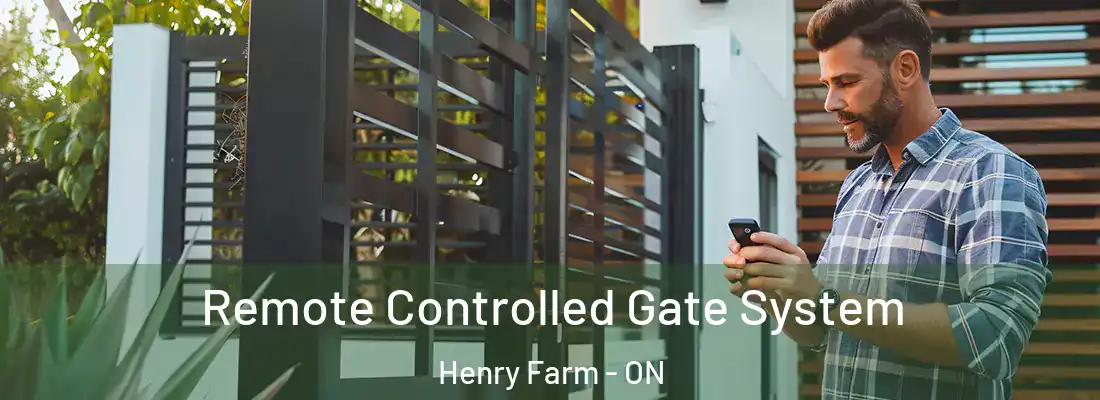  Remote Controlled Gate System Henry Farm - ON