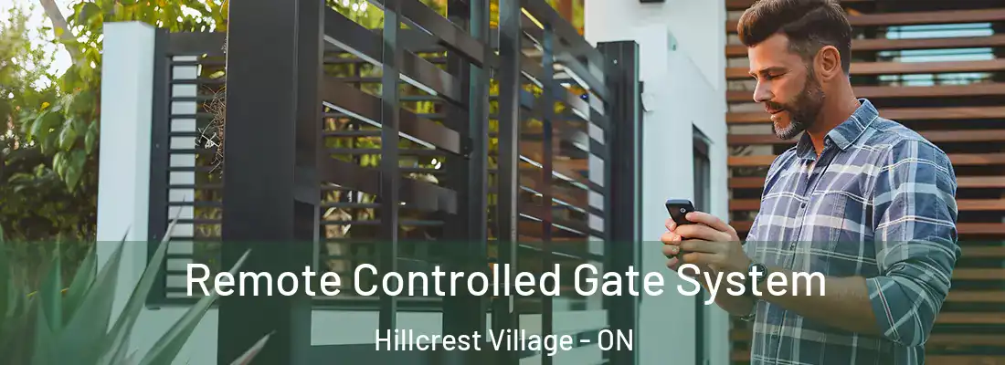  Remote Controlled Gate System Hillcrest Village - ON