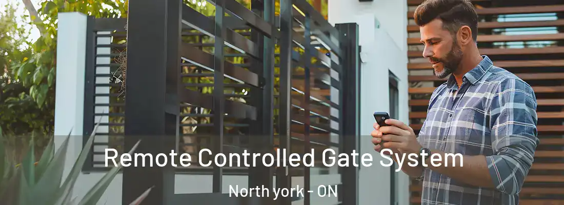  Remote Controlled Gate System North york - ON