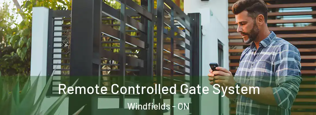  Remote Controlled Gate System Windfields - ON