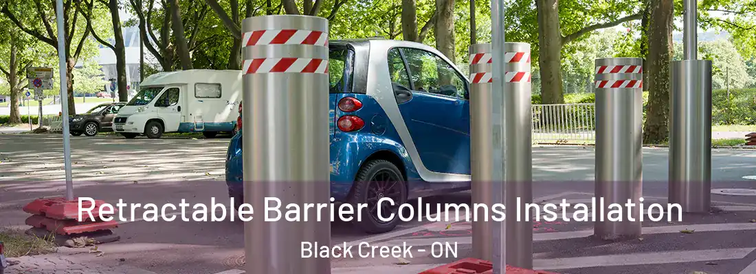  Retractable Barrier Columns Installation Black Creek - ON