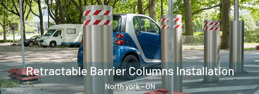  Retractable Barrier Columns Installation North york - ON