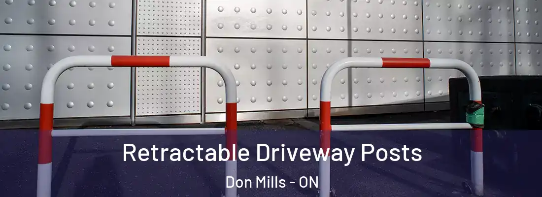  Retractable Driveway Posts Don Mills - ON