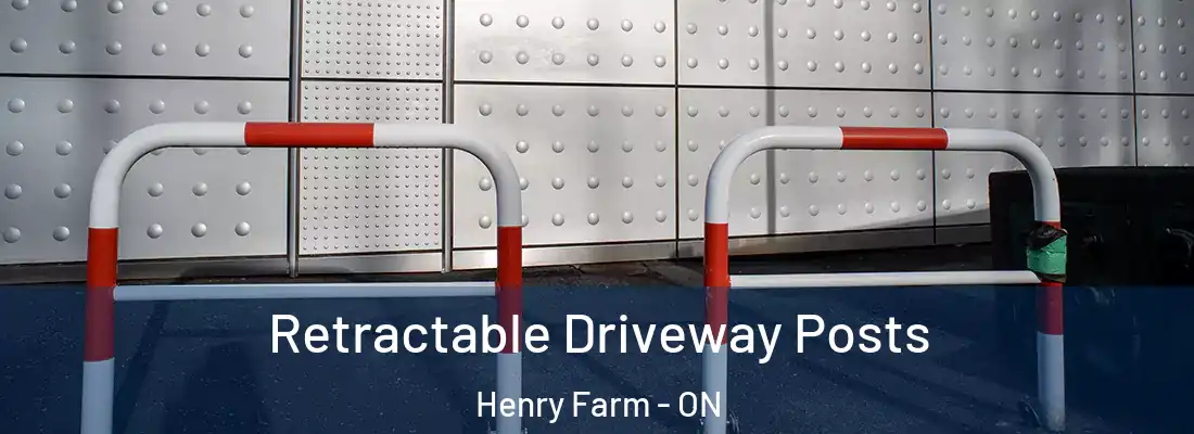  Retractable Driveway Posts Henry Farm - ON